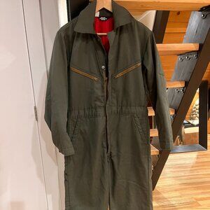 Vintage Female Flight lined Jumpsuit